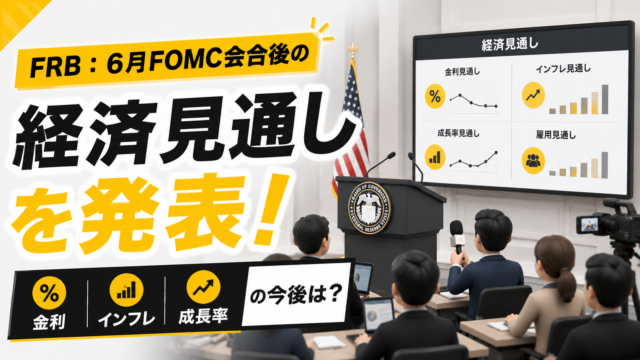 2026年6月FOMC声明、利上げ見送りと金融政策維持の経済見通し